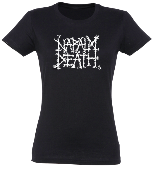 T-Shirt Femmes Napalm Death noir